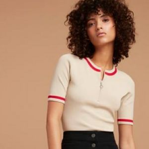 Aritzia Wilfred Free Hyun Sporty Knit Top